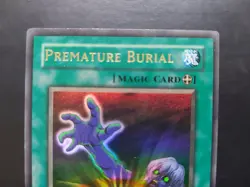 Yugioh - Premature Burial PSV-037 Ultra Rare 1st Edition - Image 2