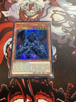 YuGiOh! - Bystial Saronir MP25-EN293 Ultra Rare 1st Edition Near Mint - Image 1