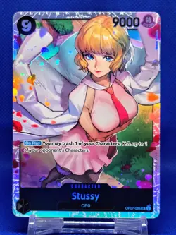 Stussy OP07-085 | SR | NM | 500 Years in The Future | One Piece TCG | English - Image 1