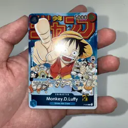 One Piece Event Pack Vol. 2 Monkey D. Luffy P-033 Promo MP-LP Clean Front - Image 1
