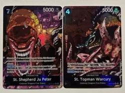 St. Shepherd Ju Peter Alt Art OP13-084 + St. Topman Warcury Alt Art OP13-089 - Image 1