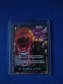One Piece TCG OP13 St Shepherd Ju Peter Alt Art OP13-084 Carrying On His Will - Image 1