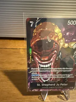 One Piece TCG OP13 St Shepherd Ju Peter Alt Art OP13-084 Carrying On His Will - Image 2