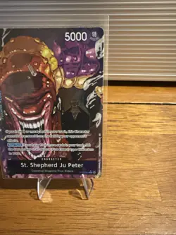 One Piece TCG OP13 St Shepherd Ju Peter Alt Art OP13-084 Carrying On His Will - Image 3