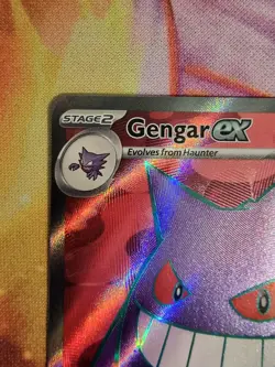 Gengar ex 193/162 SV Temporal Forces Set Full Art Ultra Rare Pokemon TCG - Image 2