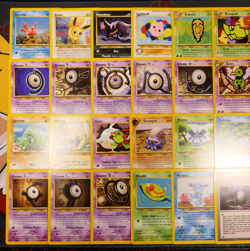 HP (Unlimited) COMPLETE Pokemon NEO DISCOVERY Set 39-Card UNCOMMON/COMMON 75 - Image 2