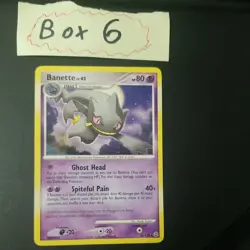 Banette - 23/132 - Rare LP/NM Pokemon Diamond & Pearl Secret Wonders - Image 1