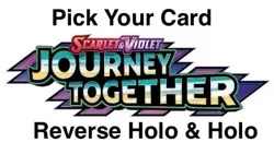 Journey Together Pokemon Singles - Rare, Holo, Reverse Holo - Choose Your Card! - Image 1