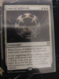 Court of Ardenvale - MTG WOC Wilds of Eldraine Commander - NM/MINT - Image 1