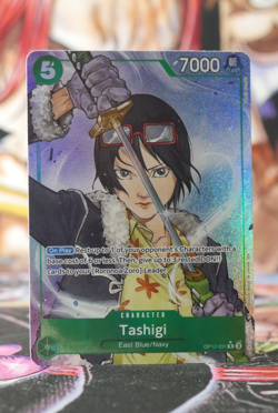 Tashigi Parallel Alt Art OP12-031 Legacy of the Master Foil One Piece TCG ENG - Image 1