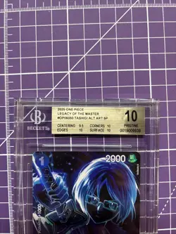 2025 One Piece Tashigi Alt Art SP Legacy of The Master BGS 10 - Image 3