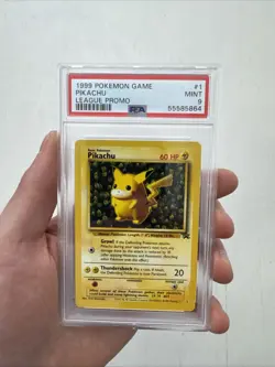 Pokemon TCG Pikachu Ivy League WOTC Promo 1999 PSA 9 Mint - Image 1