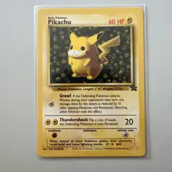 Ivy Pikachu 1 Black Star Promo 1999 Pokemon TCG Card LP - Image 1