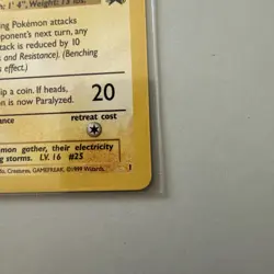 Ivy Pikachu 1 Black Star Promo 1999 Pokemon TCG Card LP - Image 3