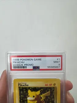 Pokemon TCG Pikachu Ivy League WOTC Promo 1999 PSA 9 Mint - Image 2