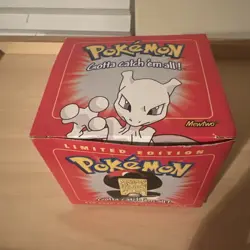 1999 Pokemon 23k Gold Plated Mewtwo Trading Card unsealed box Burger King 1999 - Image 1
