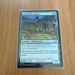 Aftermath Analyst - N/M - Edge Of Eternities - MTG Magic The Gathering Card - Image 1