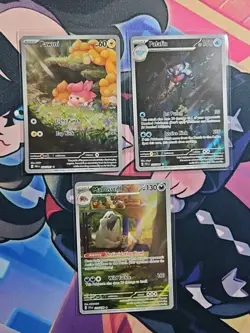 Pokemon 10 IR's Illustration Rares Card LOT 3Cards NM Scarlet And Violet Lot 14 - Image 1