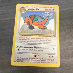 #149 Dragonite pokemon the first movie promo card. 1999 wizards. LP - Image 1