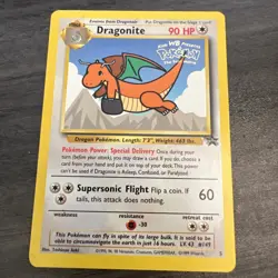 #149 Dragonite pokemon the first movie promo card. 1999 wizards. LP - Image 2