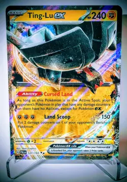 Pokemon TCG - Ting-Lu ex - 127/193 Paldea Evolved - Double Rare Holo Card - Image 1