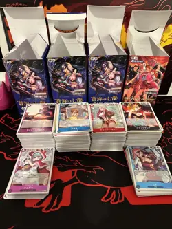 Japanese One Piece TCG Common/Uncommon Bulk Card Lot! R/SR Included In Pics - Image 1