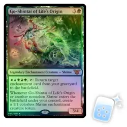 FOIL GO-SHINTAI OF LIFE'S ORIGIN Kamigawa: Neon Dynasty: Commander Magic MTG - Image 1