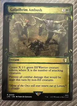 Galadhrim Ambush - Silver Scrolls Showcase LTC NM MTG - Image 1