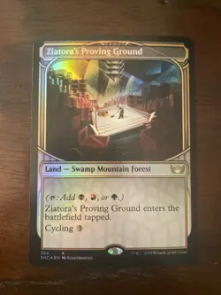 Ziatora's Proving Ground (Showcase) Streets of New Capenna Foil - Image 1
