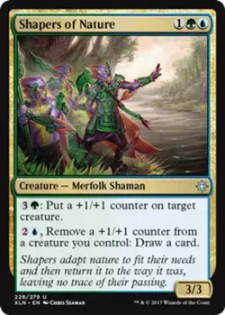 x1 Shapers of Nature - Ixalan - NM - MTG - Image 1