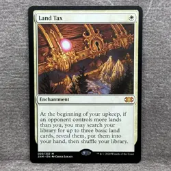 MTG Land Tax - Double Masters (2XM) #20 Non-Foil NM Magic the Gathering - Image 1