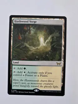 Hushwood Verge - R0261 Reg - Duskmourn: House of Horror - MTG - NM - Image 1