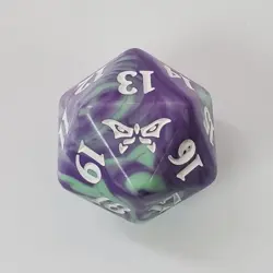 MTG 20-SIDED OVERSIZED LIFE COUNTER DICE Duskmourn House of Horror DSK Bundle - Image 1