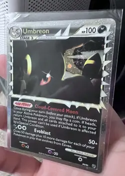 Pokemon TCG Umbreon Prime 86/90 Undaunted Holo Card - Image 1