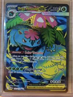 Pokemon TCG Mega Venusaur EX 155/132 Ultra Rare Mega Evolution English - Image 1