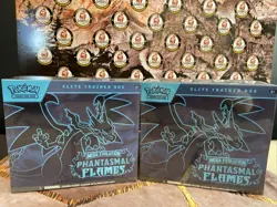 LOT OF 2 🔥 Pokemon TCG Mega Evolution - Phantasmal Flames Elite Trainer Box ETB - Image 1