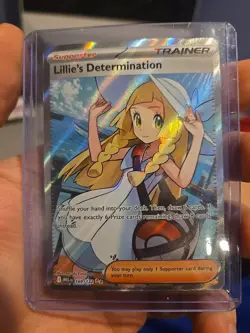 Pokemon Mega Evolution Lillie's Determination #169/132 Ultra Rare 2025 - Image 1