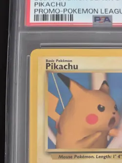 2001 Pokemon WotC Black Star Promo Pikachu #26 PSA 5 EX Vintage - Image 5