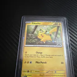 Pikachu 25/165 (Holiday Calendar) Stamped Pokemon Scarlet & Violet 151 - Image 2