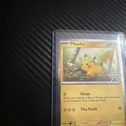 Pikachu 25/165 (Holiday Calendar) Stamped Pokemon Scarlet & Violet 151 - Image 4