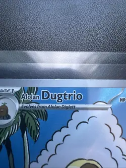 Alolan Dugtrio, Pokemon SV08: Surging Sparks Illustration Rare, 208/191 NM - Image 2