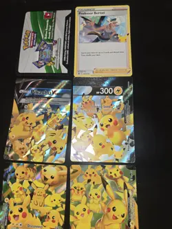 Pokemon Sword & Shield Pikachu V-Union Set of 6 W/ TRAINER & CODE PACK FRESH - Image 1