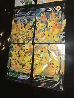 Pokemon Sword & Shield Pikachu V-Union Set of 6 W/ TRAINER & CODE PACK FRESH - Image 3