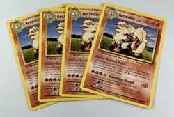 Arcanine 18/108 (4X) Playset Pokemon XY Evolutions Rare Fire TCG 2016 - Image 1