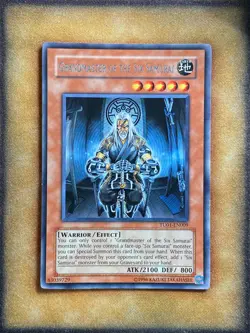 Yugioh Grandmaster of the Six Samurai TU01-EN009 Rare LP - Image 1