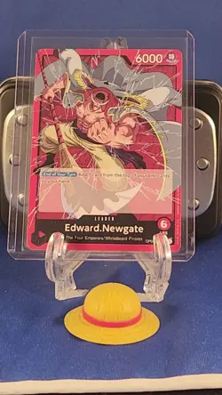 Edward.Newgate - OP02-001 - Leader - English - Near Mint - One Piece CCG - Image 2