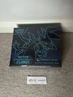 Pokemon TCG Phantasmal Flames - Pokemon Center PKCElite Trainer Box ETB | Sealed - Image 1