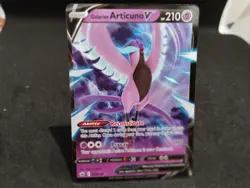 Galarian Articuno V - 058/198 - Pokemon Chilling Reign Sword Shield Rare Card NM - Image 1