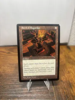 Anvil of Bogardan Visions Regular mtg LP damage on top left edge - Image 1