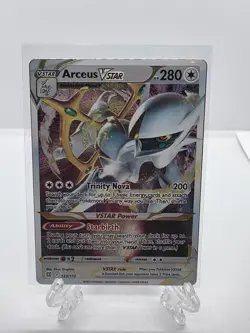 Pokemon TCG Arceus VSTAR Metal Ultra-Premium Collection 123/172 Brilliant Stars - Image 1